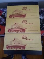 1968 Smokey the Bear Junior Forest Ranger Handbook x3..