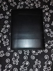 Vintage 2006 United States Postal Service Black Portfolio With Calculator