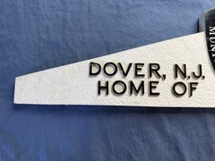 Vtg Picatinny Arsenal Metal Sign (3lbs) Dover NJ Munitions Command