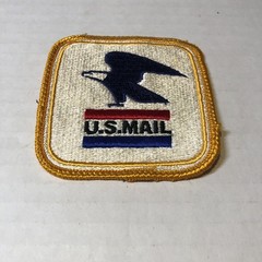 Vintage U.S. Postal Service Eagle Seal Uniform Patch USPS Mail Post Office FTM