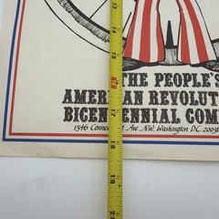 Uncle Sam Original Poster Get Patriotic US Government Bicentennial