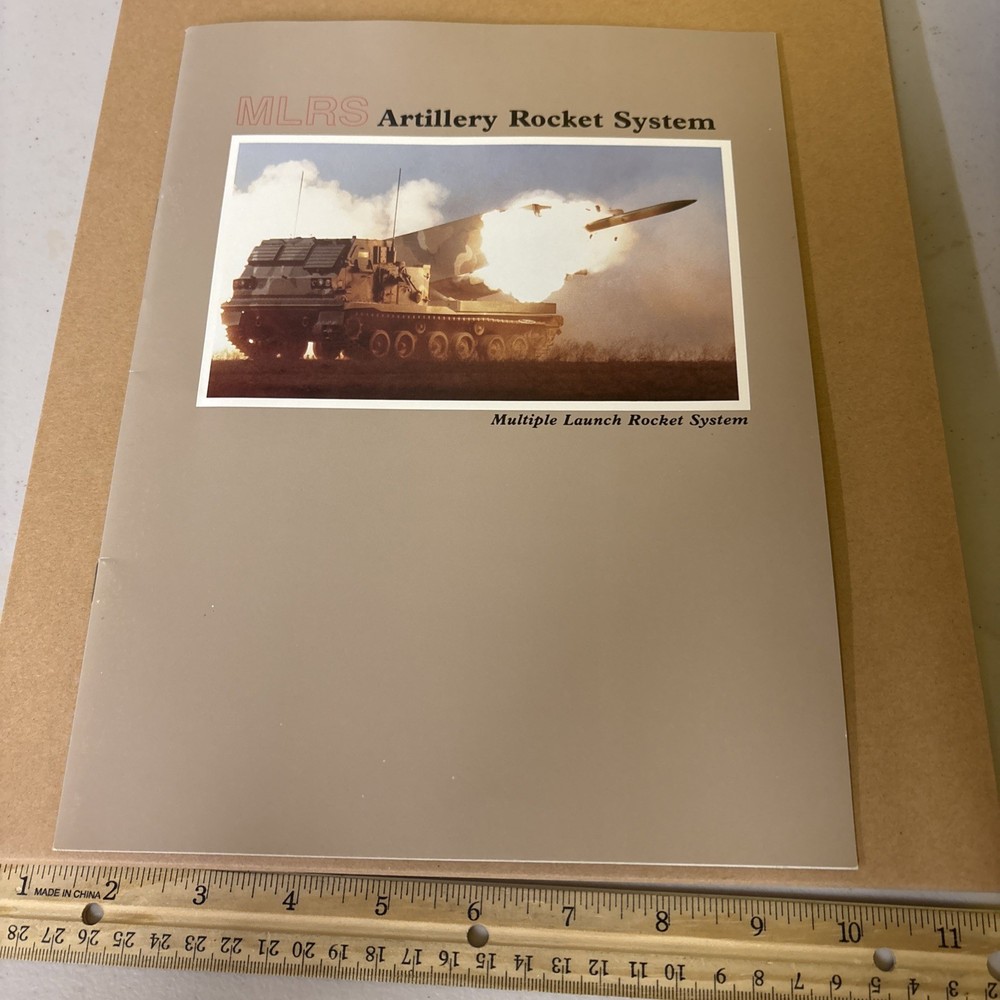 Vintage MLRS Artillery Multiple Launch Rocket System MiC Catalog – AVMRL POD