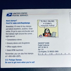 Print Ad 2006 Postcard USPS Postal Service Kathy Comic Strip Paper Collectors