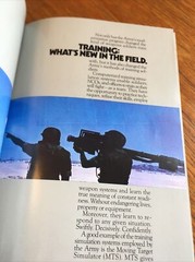 1986 US ARMY RECRUITING BOOKLET MILITARY Force Of The Future Be All You Can Be