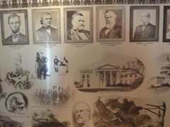 Rare! Vintage United States Bicentennial History Tin Lithograph Plaque. J Ligon