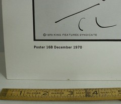 US POST OFFICE SIGN BUD BLAKE TIGER SAYS ZIP CODE ZEROS IT IN SIGN 1970
