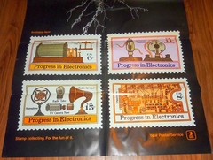 The Sparks Of Genius USPS Stamp Poster