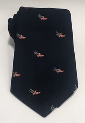 Vintage Union Made Patriotic U.S Savings Bond Volunteers Necktie