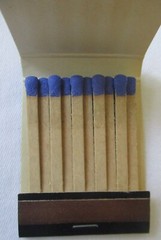 VINTAGE THE NATIONAL PRESS CLUB WASHINGTON DC BLUE FRONT STRIKE MATCHBOOK – NEW