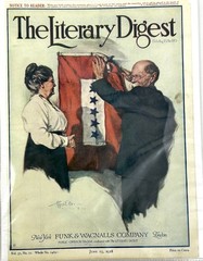 Vintage Lot of 13 WWI Era Advertising The Literary Digest, The Independent