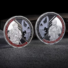Military Veteran Oath Challenge Coin Collectable Commemorative Military 1-pc