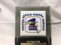 United States Postal Service Deck Clock Working