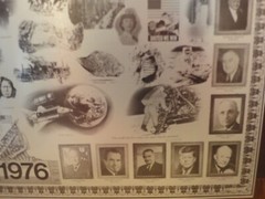 Rare! Vintage United States Bicentennial History Tin Lithograph Plaque. J Ligon