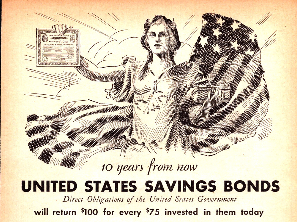Buy United States Savings Bonds US Treasury Post Office Vintage Print Ad 1935