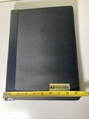 Vintage 2003 United States Postal Service Black Portfolio With Calculator