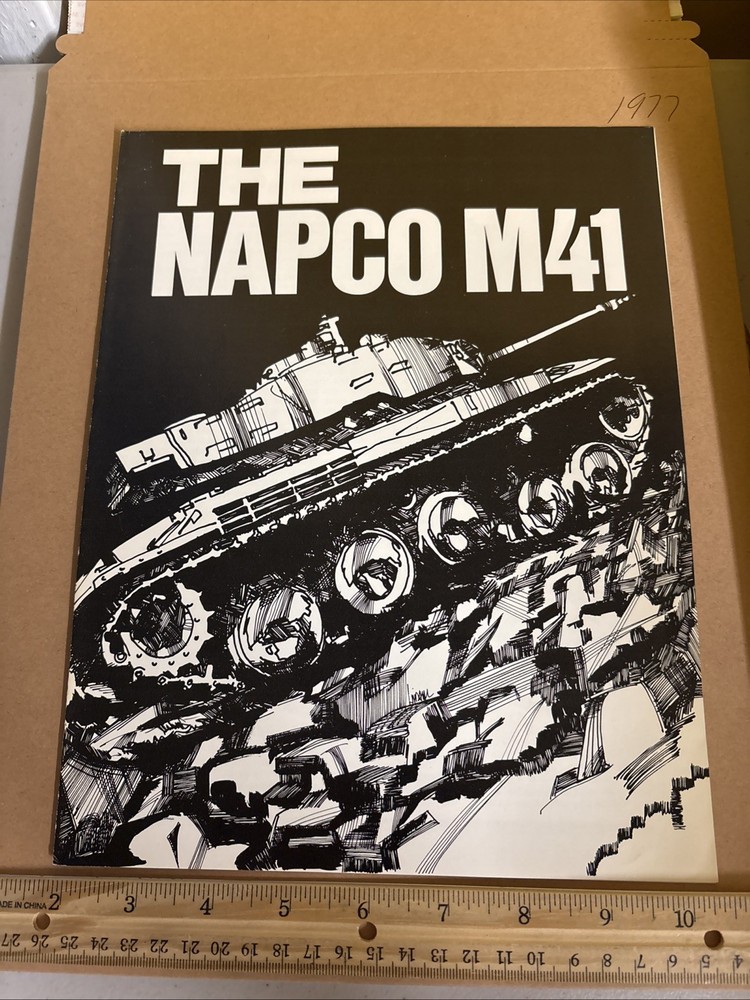 VTG NAPCO M41 General Motors GM Detroit Diesel Allison Military Vehicle Brochure