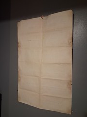 Vintage Oct 1st 1947 New York State Mandatory Minimum Wage Restaurant Ind 26×17