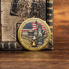 United States 250 Anniversary Challenge Coin Commemorative US 1-pc W