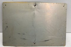 RARE VERRY EARLY”BOUNDARY RESEARCH NATURAL AREA”FOREST SERVICE USFS SIGN 10”X 7