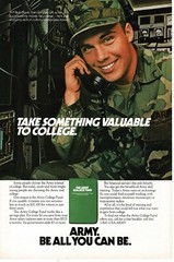 1983 US Army Recruitment Recruiting Enlistment Pvt. Bob Doyle Vintage Print Ad