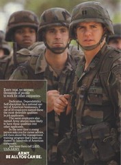 1991 US Army Recruitment Be All You Can Be vintage Print Ad 90’s Advertisement