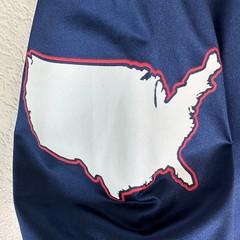 GOP Jerseys USA 45 Rubio Patriotic Jersey Size Large Red White Blue Florida