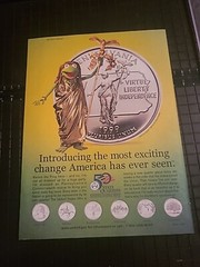50 State Quarters United States Mint Print Ad 1999 8×11 Great To Frame