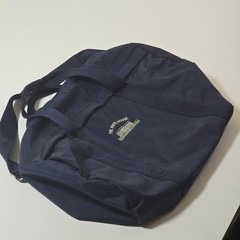 The White House Athletic Gym Bag Dark Blue Embroidered Logo