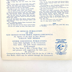 1960s US Indian Land Magazine Inter-Tribal Indian Ceremonial Gallup New Mexico
