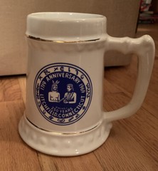 Anniversary Mug for Litchfield Connecticut 250th Large Mug 1719-1969