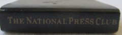 VINTAGE THE NATIONAL PRESS CLUB WASHINGTON DC BLUE FRONT STRIKE MATCHBOOK – NEW