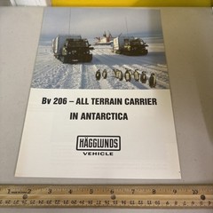 VTG 1988 Hagglunds BV 206 All Terrain Carrier in Antarctica Military Brochure