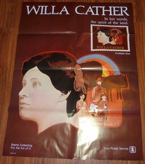 Willa Cather USPS Stamp Poster