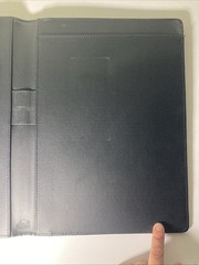 Vintage 2003 United States Postal Service Black Portfolio With Calculator