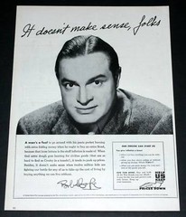 1945 OLD WWII MAGAZINE PRINT AD, HELP KEEP PRICES DOWN & WIN THE WAR, BOB HOPE!