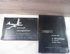 2 Vintage U.S. Department of The Air Force Manuals 1955 & 1961