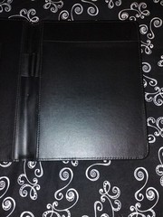 Vintage 2006 United States Postal Service Black Portfolio With Calculator