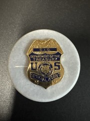 C.I.D. Department of the Treasury Special Agent IRS Paperweight