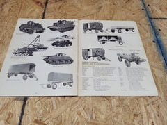 Vintage Bowen-McLaughlin-York Catalog M88 M109A2 Howitzer Tanks M107 M110 M578