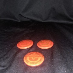 JOIN SMOKEY BEAR SMOKEYS CAMPAIGN RED PINS- Set Of 3