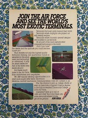 Vintage 1989 Air Force Aim High Print Ad Recruitment Video Game Themed
