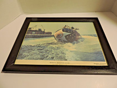 HYMAN G RICKOVER SSN709 General Dynamics Electric Boat Submarine Framed Photo