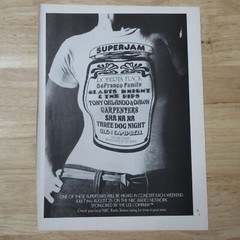 NORML Legalize Marijuana & Superjam Radio Music Event – Vintage Print Ad