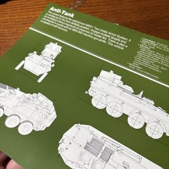 VTG General Motors GM Canada 8 x 8 Anti-Tank Variant Vehicle Brochure LAV-25