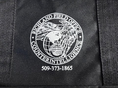 Richland WA Field Office Dept Energy Counterintelligence Tote Bag 15.5×7.5×1 HIT