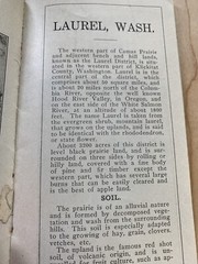 Laurel Washigton Ephemera Advertising Booklet To Sell Land And The Area