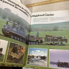 VTG 1983 The Hagglund All Terrain Carrier Military Vehicle Brochure Hagglunds