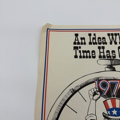 Uncle Sam Original Poster Get Patriotic US Government Bicentennial
