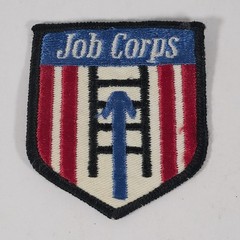 Job Corps Civilian Conservation Center Patch Embroidered Vintage