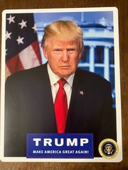 PRESIDENT DONALD J. TRUMP 8.5″x11″ Print Page on Card Stock Ready to Frame — RT